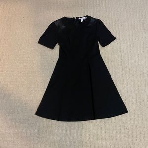 BCBG generation black short sleeve dress